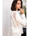 Pierre Cardin 6'lı Ekru Gecelik Sabahlık Set 6035 Pierre Cardin 6'lı Ekru Gecelik Sabahlık Set 6035