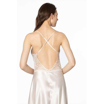 Pierre Cardin İnci 6'lı Full Güpür Gecelik Sabahlık TK 6620