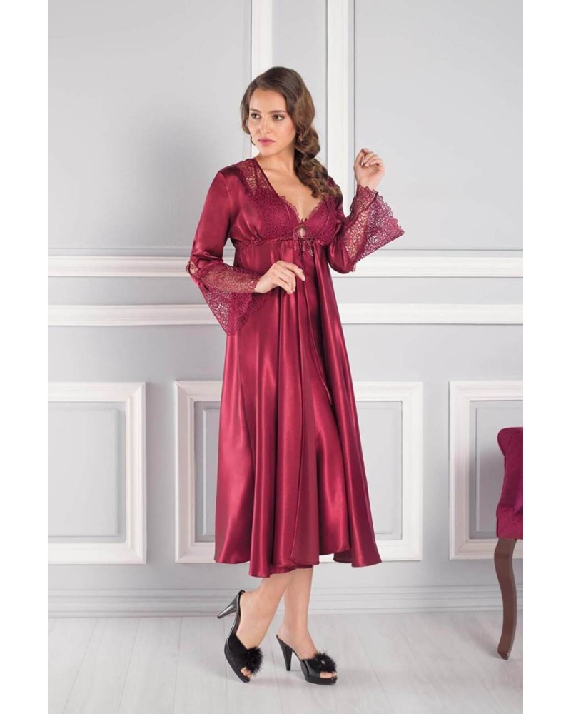 Pierre Cardin 6'lı Full Güpür Gecelik Sabahlık TK 6620 Pierre Cardin 6'lı Full Güpür Gecelik Sabahlık TK 6620