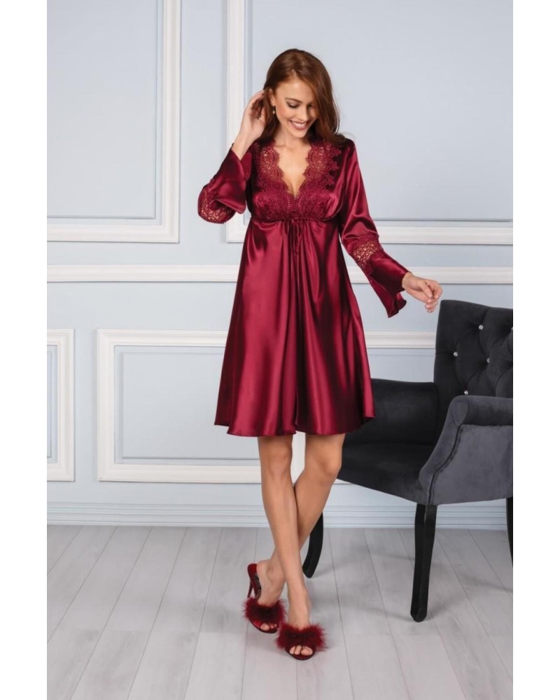 Pierre Cardin 6'lı Kaplı Gecelik Sabahlık Set 6325
