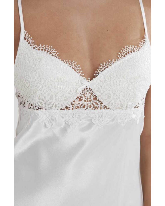 Pierre Cardin 6'lı Kaplı Gecelik Sabahlık Set 6325 Ekru Renk