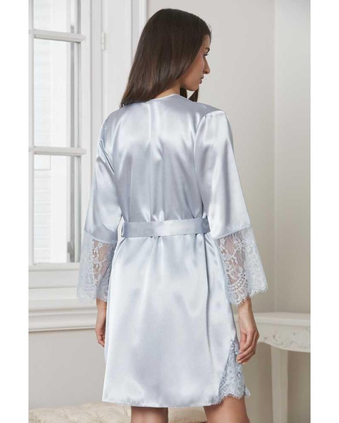 Pierre Cardin 6'lı Kaplı Midi Gecelik Sabahlık Set 6015 Mist