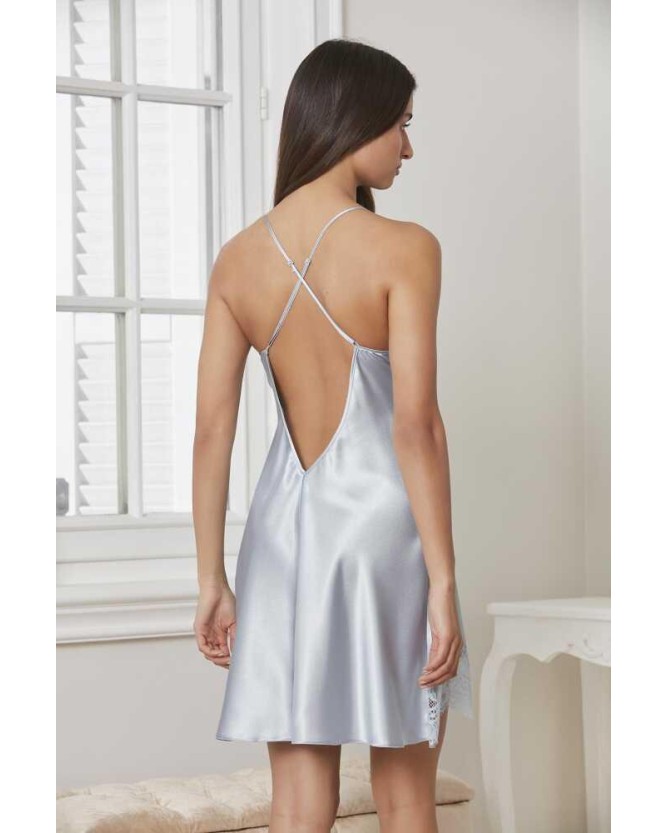Pierre Cardin 6'lı Kaplı Midi Gecelik Sabahlık Set 6015 Mist