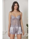 Pierre Cardin 6'lı Kaplı Midi Gecelik Sabahlık Set 6015 Royal Pierre Cardin 6'lı Kaplı Midi Gecelik Sabahlık Set 6015 Royal