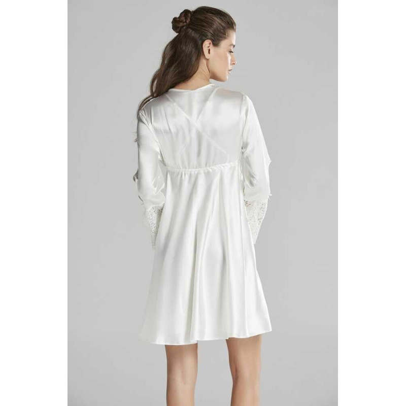 Pierre Cardin 6'lı Ekru Kaplı Midi Gecelik Sabahlık Set 6625 Pierre Cardin 6'lı Ekru Kaplı Midi Gecelik Sabahlık Set 6625