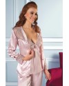Pierre Cardin 6'lı Pudra Kaplı Midi Gecelik Sabahlık Set 6625