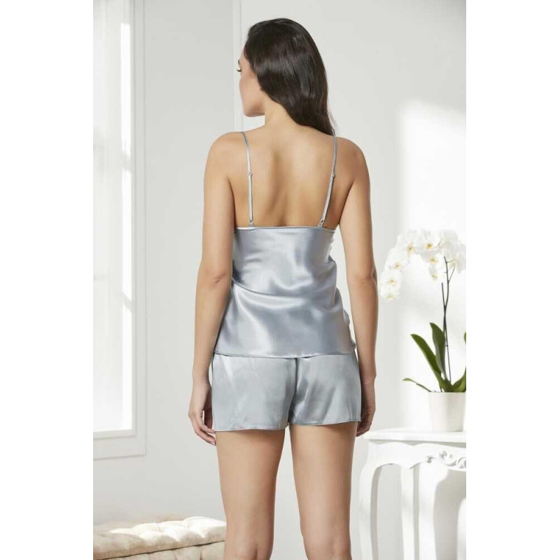 Pierre Cardin 6'lı Kaplı Midi Gecelik Sabahlık Set 6625 Mist Pierre Cardin 6'lı Kaplı Midi Gecelik Sabahlık Set 6625 Mist