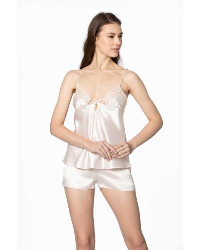 Pierre Cardin 6'lı Kaplı Midi Gecelik Sabahlık Set 6625 İnci