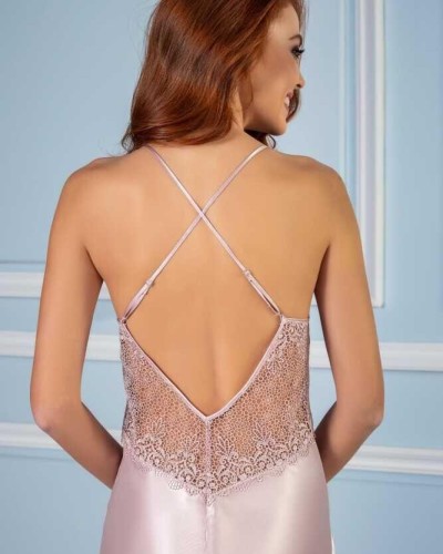 Pierre Cardin 6'lı Pudra Kısa Gecelik Sabahlık Çeyiz Set 6040