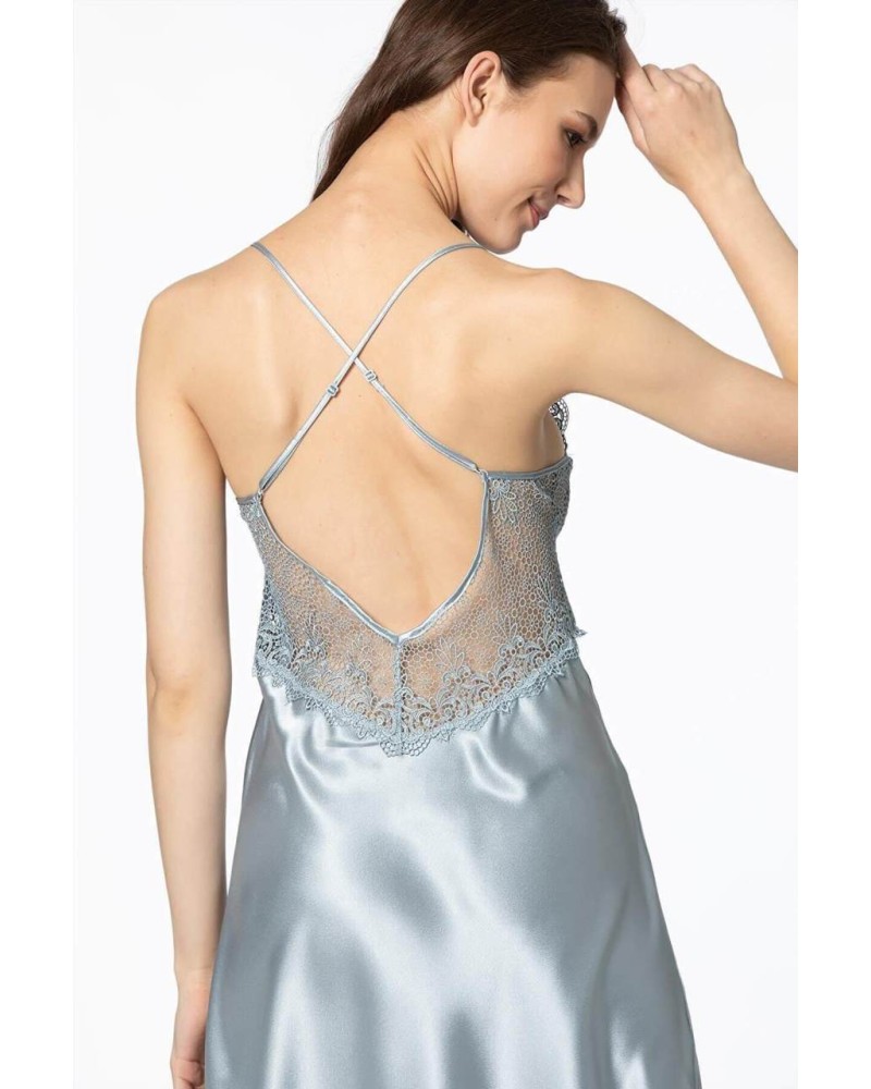 Pierre Cardin 6'lı Kısa Gecelik Sabahlık Çeyiz Set 6040 Mist Pierre Cardin 6'lı Kısa Gecelik Sabahlık Çeyiz Set 6040 Mist