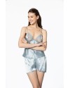 Pierre Cardin 6'lı Kısa Gecelik Sabahlık Çeyiz Set 6040 Mist Pierre Cardin 6'lı Kısa Gecelik Sabahlık Çeyiz Set 6040 Mist