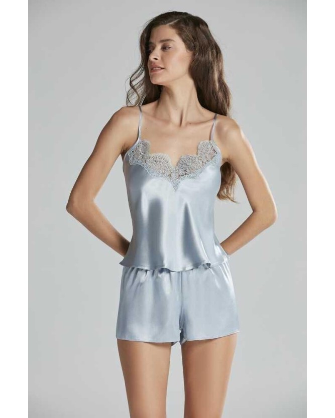Pierre Cardin 6'lı Midi Gecelik Sabahlık Gelin Çeyiz Set 6335 Mist