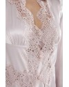 Pierre Cardin 6'lı Pudra Midi Gecelik Sabahlık Set 6335