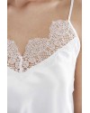 Pierre Cardin 6'lı Ekru Midi Gecelik Sabahlık Set 6335