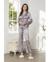 Pierre Cardin 6'lı Midi Gecelik Sabahlık Set 6335 Royal