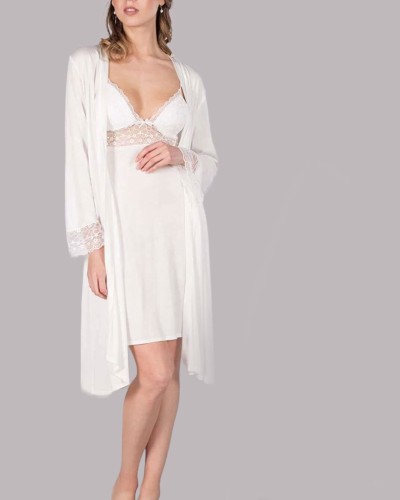 Pierre Cardin 6'lı Modal Gecelik Sabahlık Çeyiz Seti 5025