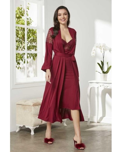 Pierre Cardin 6'lı Modal Gecelik Sabahlık Çeyiz Seti 5045