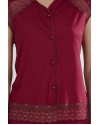 Pierre Cardin 6'lı Penye Modal Gecelik Sabahlık Çeyiz Seti 5025 Bordo Pierre Cardin 6'lı Penye Modal Gecelik Sabahlık Çeyiz Seti 5025 Bordo