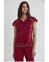 Pierre Cardin 6'lı Penye Modal Gecelik Sabahlık Çeyiz Seti 5025 Bordo Pierre Cardin 6'lı Penye Modal Gecelik Sabahlık Çeyiz Seti 5025 Bordo
