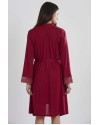 Pierre Cardin 6'lı Penye Modal Gecelik Sabahlık Çeyiz Seti 5025 Bordo Pierre Cardin 6'lı Penye Modal Gecelik Sabahlık Çeyiz Seti 5025 Bordo