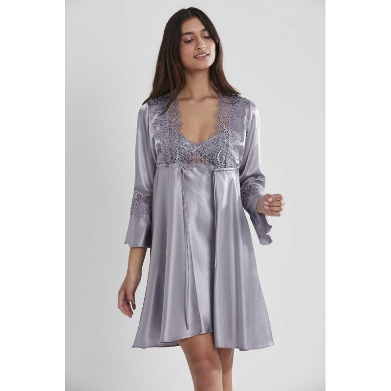 Pierre Cardin 6'lı Royal Kaplı Gecelik Sabahlık Set 6325 Pierre Cardin 6'lı Royal Kaplı Gecelik Sabahlık Set 6325
