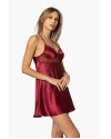 Pierre Cardin 6'lı Saten Gecelik Sabahlık Çeyiz Seti 6010 Bordo Pierre Cardin 6'lı Saten Gecelik Sabahlık Çeyiz Seti 6010 Bordo