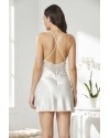 Pierre Cardin 6'lı Saten Gecelik Sabahlık Çeyiz Seti 6955 Ekru Pierre Cardin 6'lı Saten Gecelik Sabahlık Çeyiz Seti 6955 Ekru