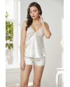 Pierre Cardin 6'lı Saten Gecelik Sabahlık Çeyiz Seti 6955 Ekru Pierre Cardin 6'lı Saten Gecelik Sabahlık Çeyiz Seti 6955 Ekru