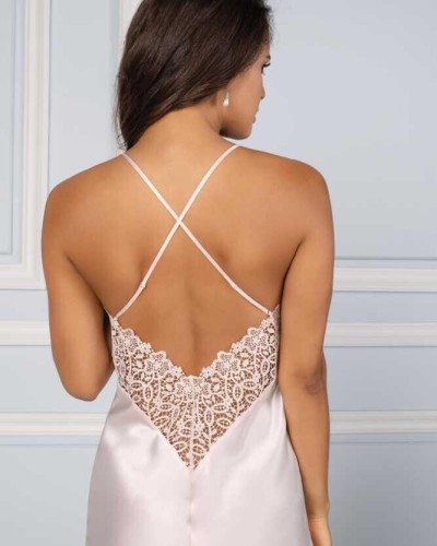 Pierre Cardin 6'lı Saten Gecelik Sabahlık Çeyiz Seti 6955 İnci