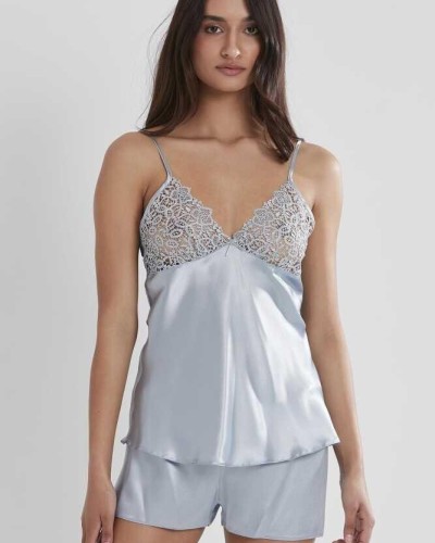 Pierre Cardin 6'lı Saten Gecelik Sabahlık Çeyiz Seti 6955 mist Pierre Cardin 6'lı Saten Gecelik Sabahlık Çeyiz Seti 6955 mist
