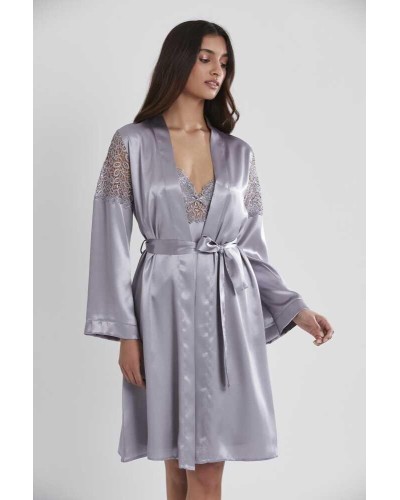 Pierre Cardin 6'lı Saten Gecelik Sabahlık Çeyiz Seti 6955 Royal