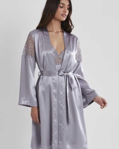 Pierre Cardin 6'lı Saten Gecelik Sabahlık Çeyiz Seti 6955 Royal