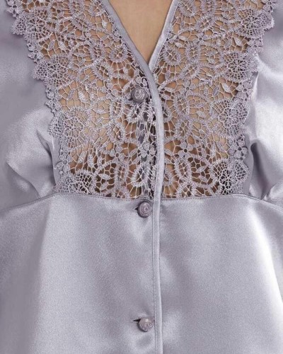Pierre Cardin 6'lı Saten Gecelik Sabahlık Çeyiz Seti 6955 Royal Pierre Cardin 6'lı Saten Gecelik Sabahlık Çeyiz Seti 6955 Royal