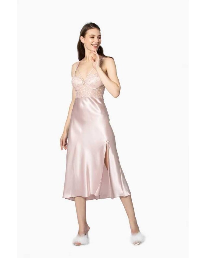 Pierre Cardin 6'lı Uzun Gecelik Sabahlık Set 6025 Pierre Cardin 6'lı Uzun Gecelik Sabahlık Set 6025