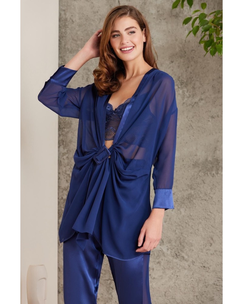 Pierre Cardin 7025 Laci Kadın 4'lü Saten Takım Gelin Çeyiz Seti Pierre Cardin 7025 Laci Kadın 4'lü Saten Takım Gelin Çeyiz Seti