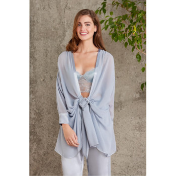 Pierre Cardın 7025 Saten Mist Dörtlü Gelin Çeyiz Seti