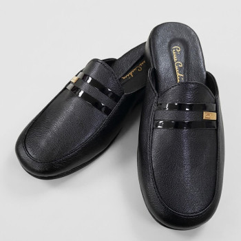 Pierre Cardin Armalı Damat Çeyiz Deri Erkek Ev Terlik 291