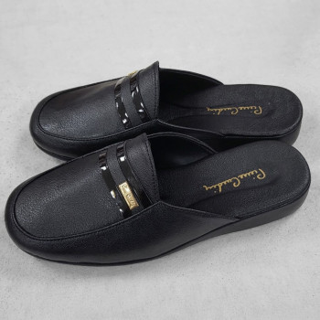 Pierre Cardin Armalı Damat Çeyiz Deri Erkek Ev Terlik 291