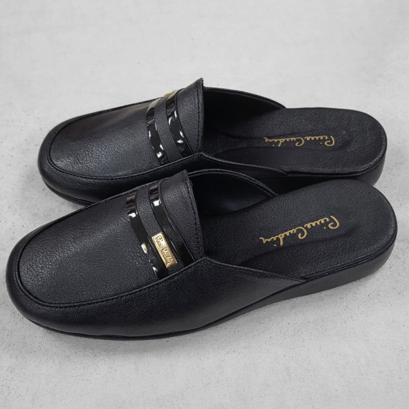 Pierre Cardin Armalı Damat Çeyiz Deri Erkek Ev Terlik 291