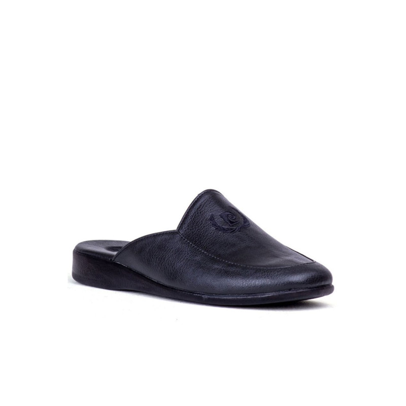 Pierre Cardin Armalı Deri Erkek Damat Terliği Terlik 289