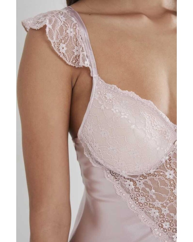 Pierre Cardin Askılı Kısa Gecelik 635 Pudra Pierre Cardin Askılı Kısa Gecelik 635 Pudra