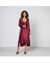 Pierre Cardin Bordo Altılı Çeyiz Gecelik Sabahlık Set 6960 Pierre Cardin Bordo Altılı Çeyiz Gecelik Sabahlık Set 6960