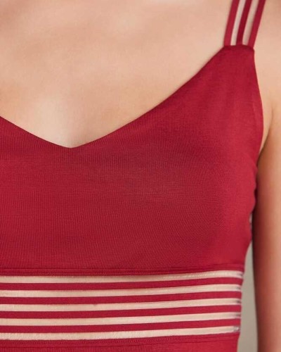 Pierre Cardin Bordo Penye Atlet Külot Kadın Iç Çamaşırı Takımı 300 Pierre Cardin Bordo Penye Atlet Külot Kadın Iç Çamaşırı Takımı 300