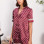Pierre Cardin Bordo Saten Biyeli Kadın Pijama Şort Takımı 1325