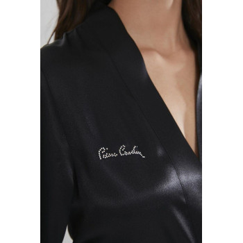 Pierre Cardin Siyah Kısa Tek Sabahlık 1010 Pierre Cardin Siyah Kısa Tek Sabahlık 1010
