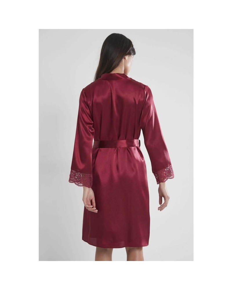 Pierre Cardin Bordo Sütyen Kaplı Sabahlık Gecelik Set 4265 Pierre Cardin Bordo Sütyen Kaplı Sabahlık Gecelik Set 4265