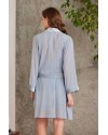 Pierre Cardin Dantelli Kadife Tulum Sabahlık Takım 4800 Mist