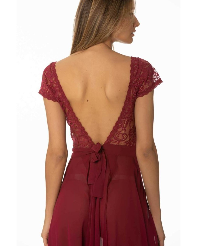 Pierre Cardin Dantelli Şifon Kısa Gecelik 650