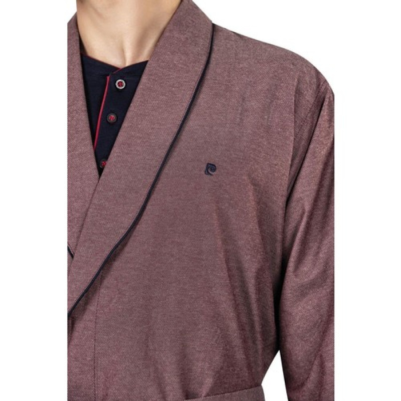 Pierre Cardin Erkek 3'lü Rob Takımı 5610 Bordo