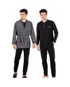 Pierre Cardin Erkek 3'lü Rob Takımı 5610 - Siyah Pierre Cardin Erkek 3'lü Rob Takımı 5610 - Siyah